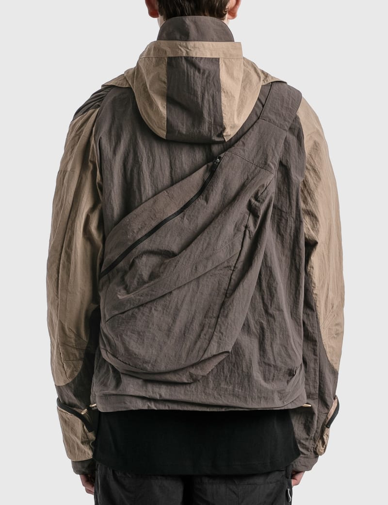 archival reinvent クロスバッグジャケット　グレー archival reinvent クロスバッグジャケット グレー