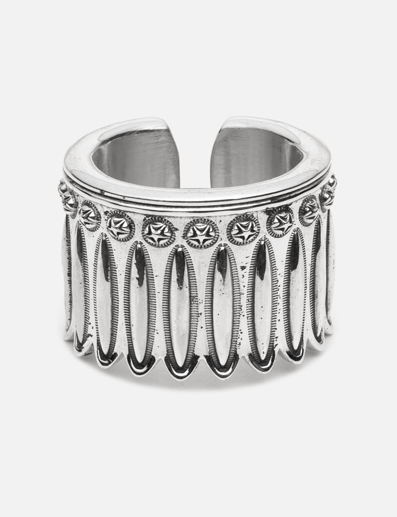 Cody Sanderson 3 Interlocking Star Ring - 2 - Sterling silver ring