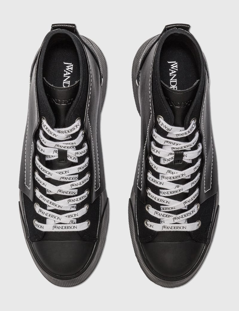 JW Anderson - Logo High Top Sneaker | HBX