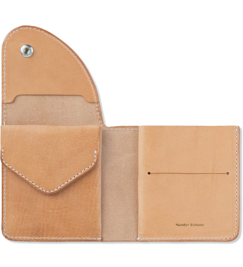 Hender Scheme - Natural Leather Wallet | HBX - Globally Curated