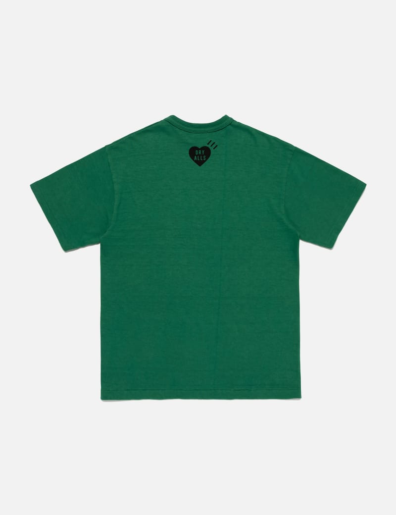 Human Made Color T-Shirt - Slub cotton tee with logo prints front