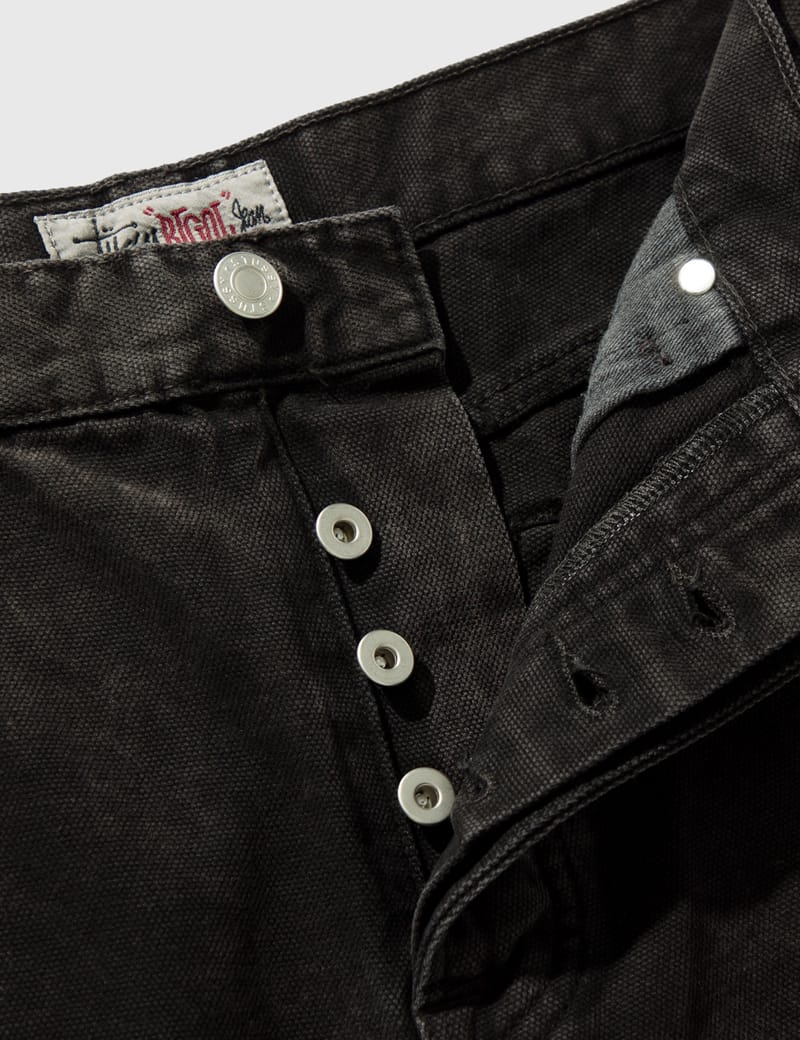 Stüssy - WASHED CANVAS BIG OL' JEANS | HBX - Globally Curated