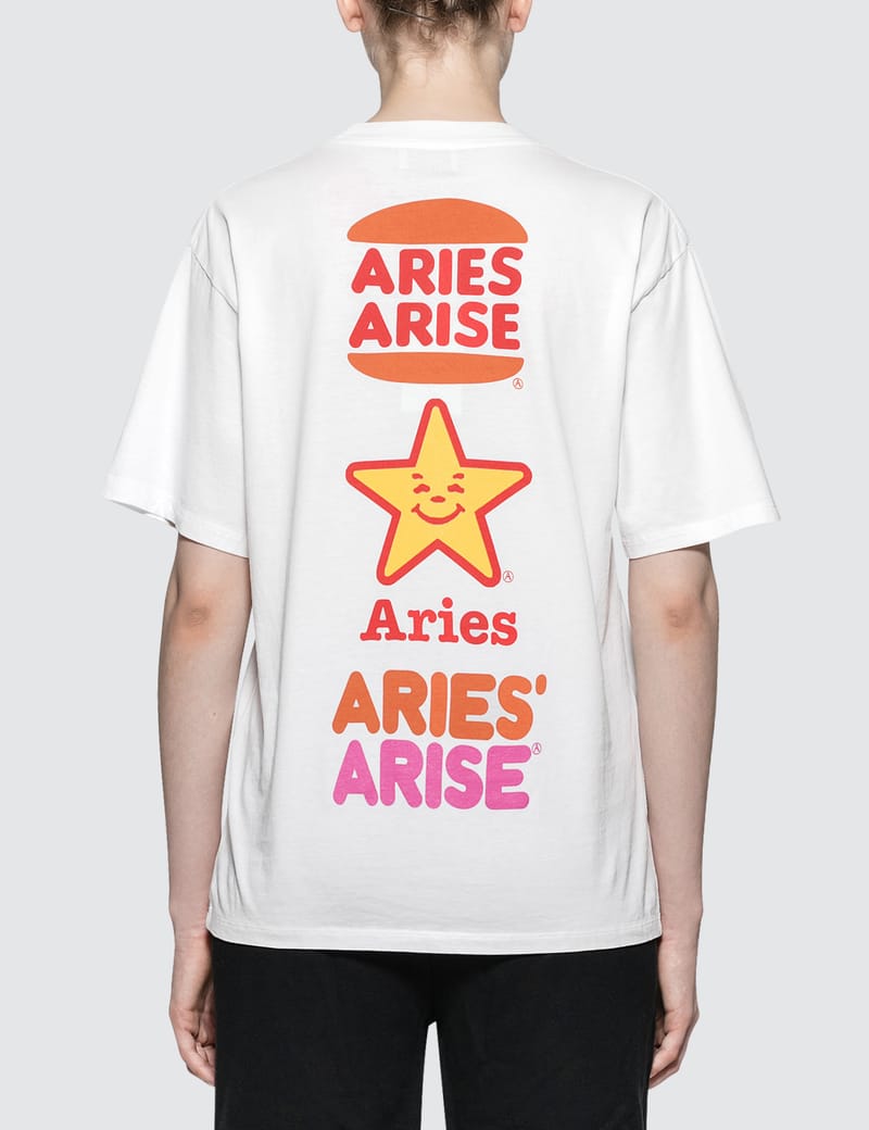 aries "fastfood tee" Tシャツ Aries - Fast Food Short Sleeve T-Shirt | HBX