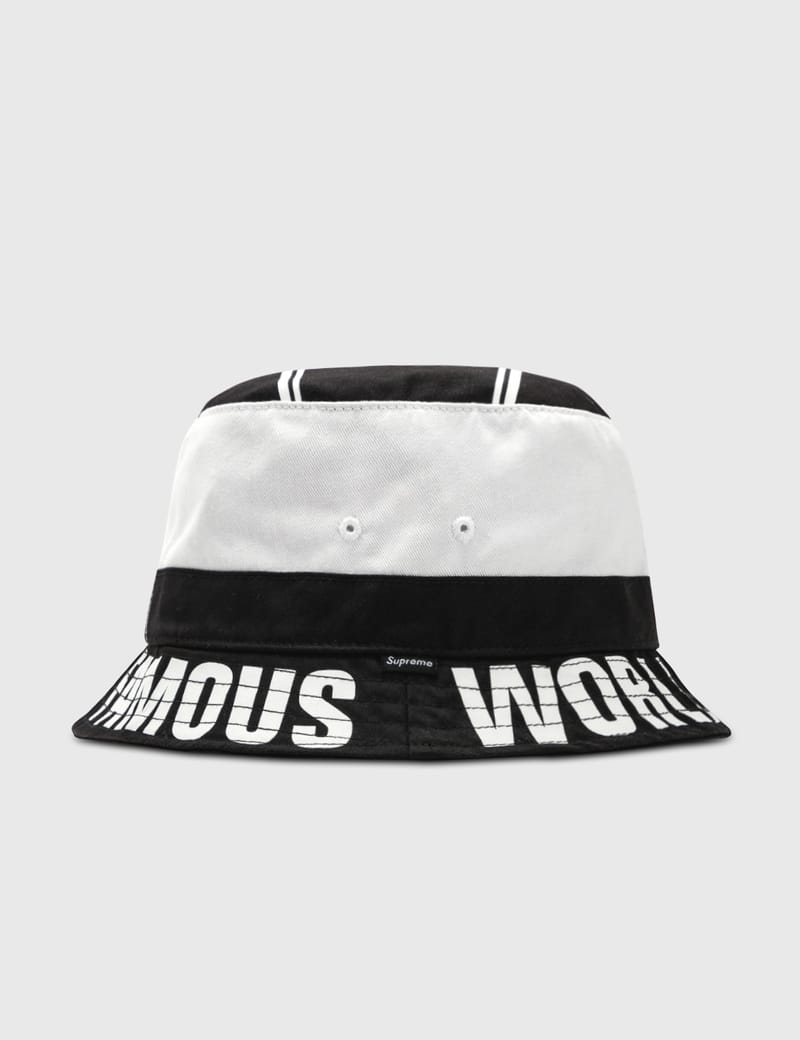 Supreme world famous bucket hat sale