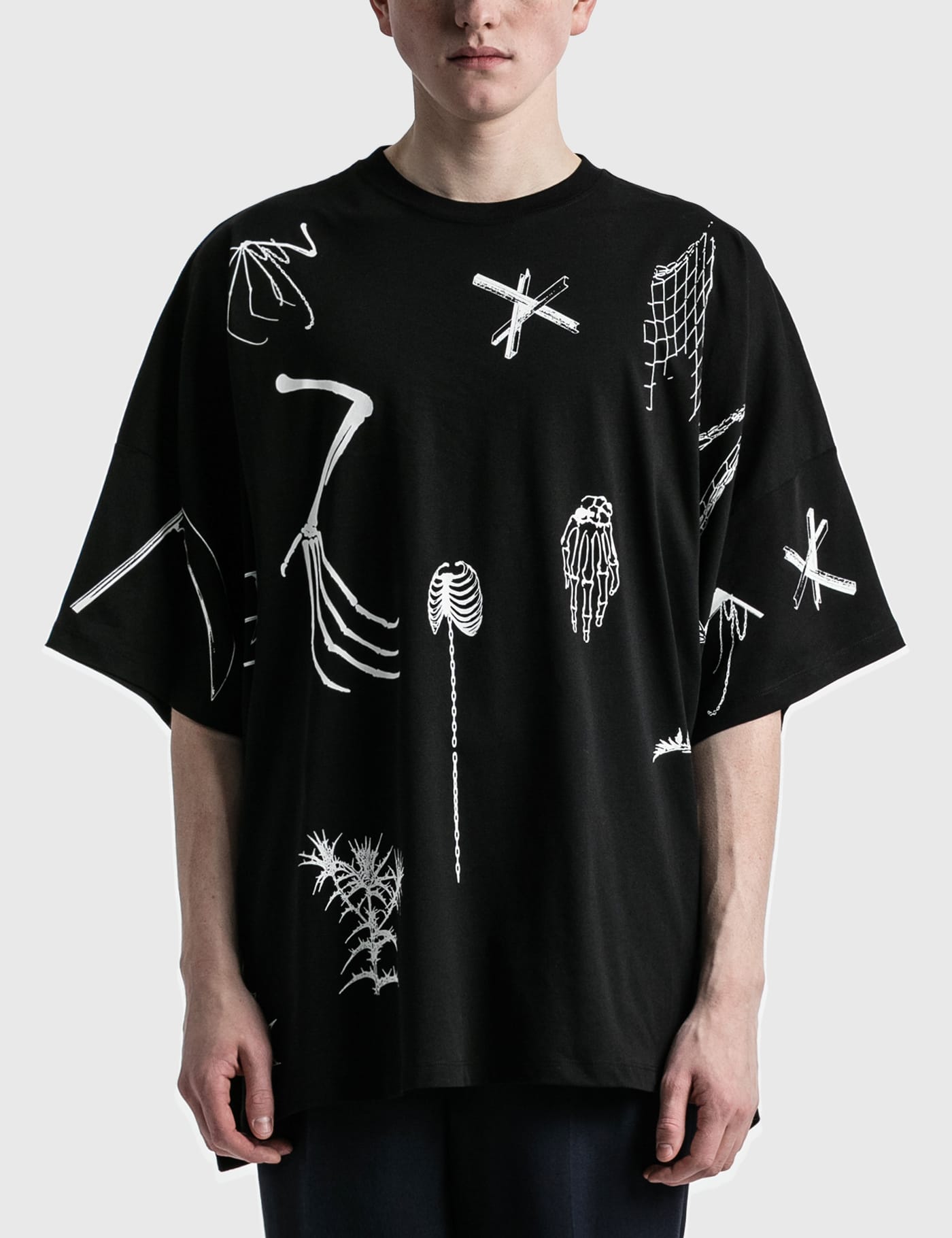 Raf Simons - Extremely Big Gothic T-shirt | HBX - Globally Curated 