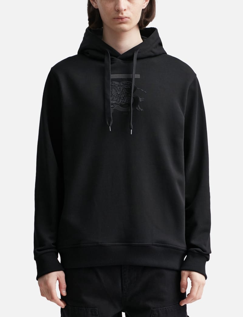 Burberry - Embroidered Monogram EKD Cotton Hoodie | HBX