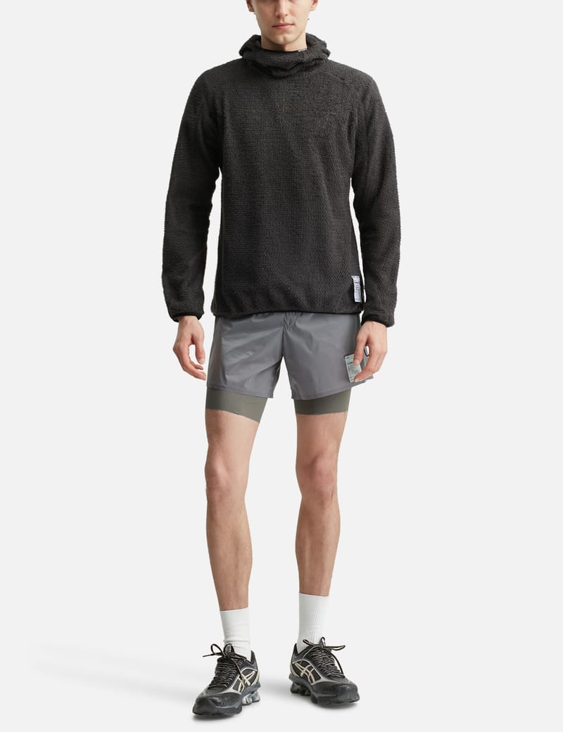 トップス Satisfy FuzzFleece AD Light Hoodie Satisfy FuzzFleece AD Light Hoodie - Black – CCACHE RUNNING