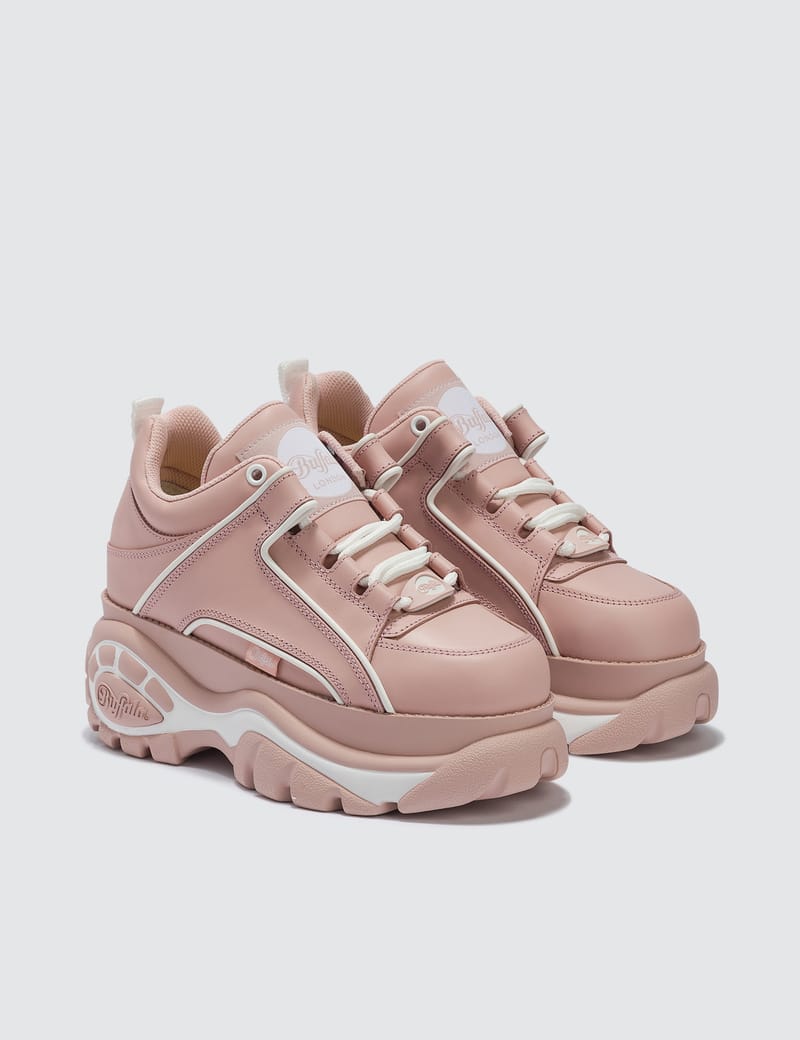 Buffalo London factory Baby Pink Platforms