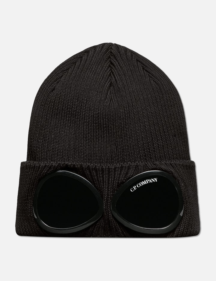 C.P. Company Wool Goggle Beanie HBX Globally Curated Fashion and Lifestyle by Hypebeast
