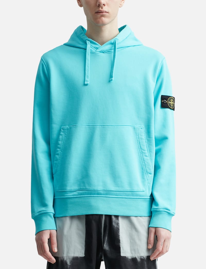 Baby blue stone online island hoodie