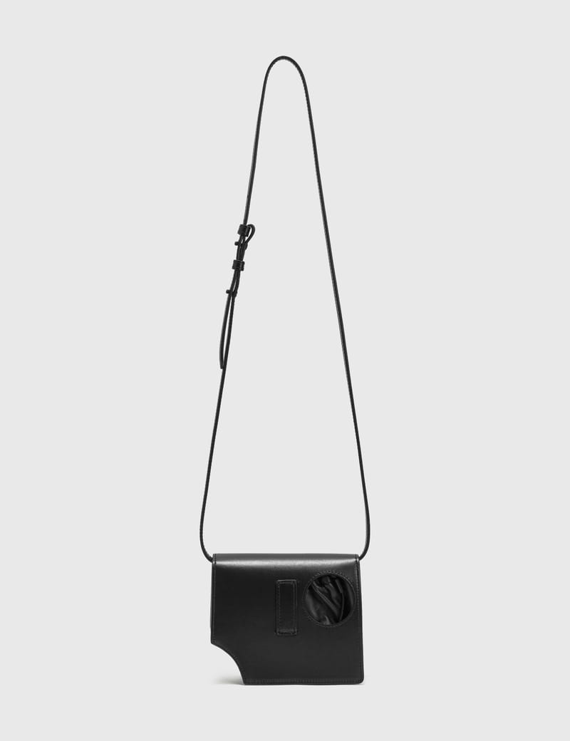 OFF-WHITE オフホワイト Jitney 0.7 ミニ ショルダーバッグ ブラック