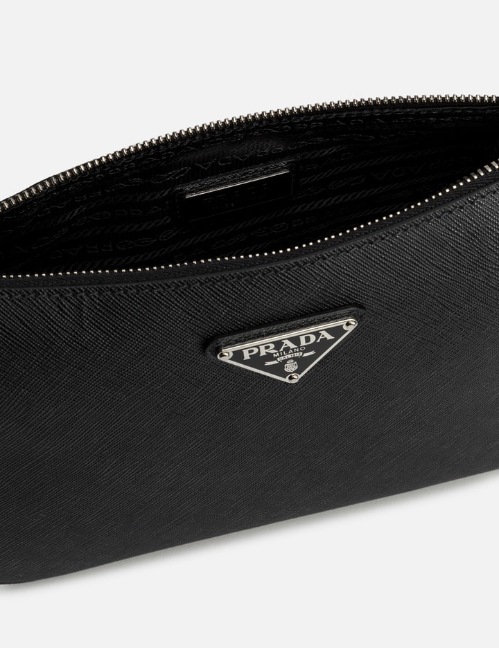 Prada Saffiano Leather Shoulder Bag HBX Globally Curated Fashion