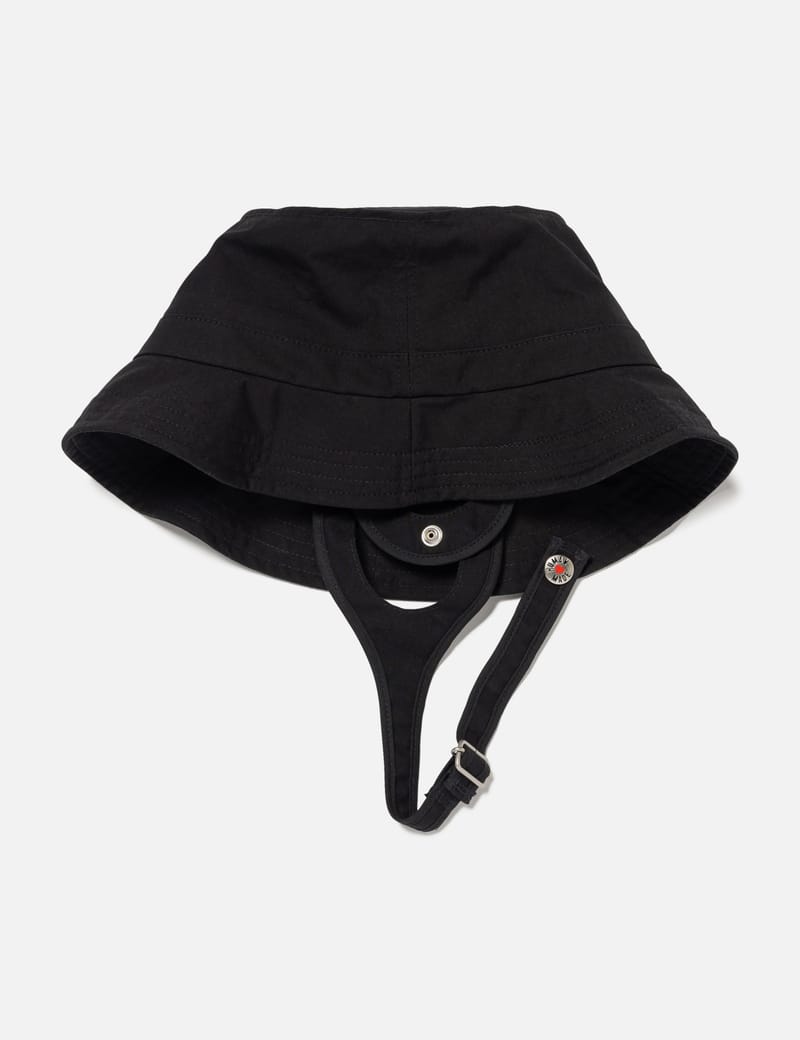 Human Made Bucket Hat - Vintage Oxford hat with heart embroidery