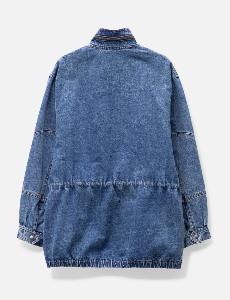 アメリ　：DENIM MOUNTAIN PARKA JACKET Miss Sixty Denim Parka (Size M) – VintageFolk