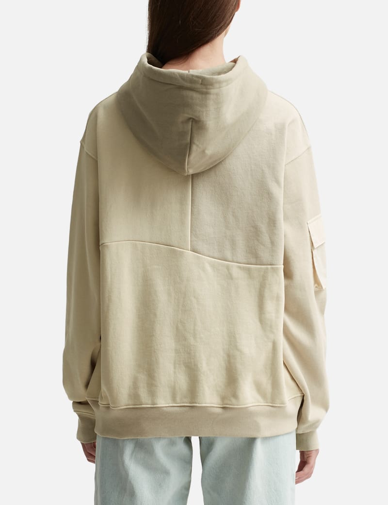 3 Tone Split Hoodie