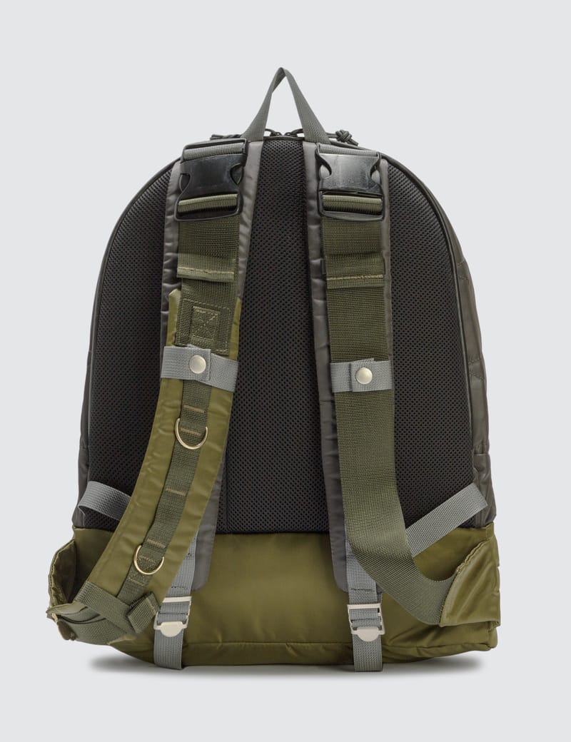 Sacai - Sacai x Porter Color Combo Nylon Rucksack | HBX - Globally