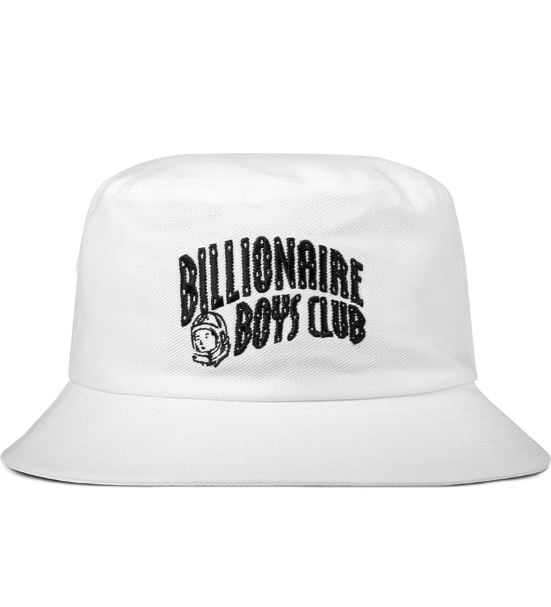 Billionaire Boys Club - White Arch Logo Bucket Hat | HBX