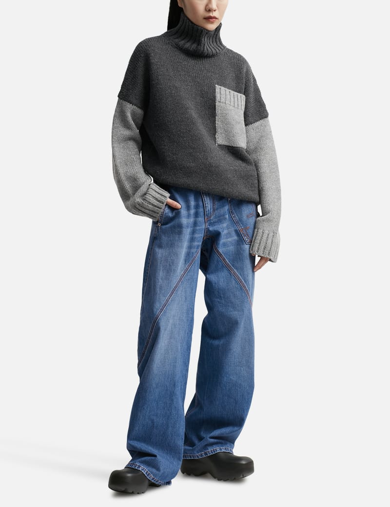 Helmut lang outlet military grunge sweater