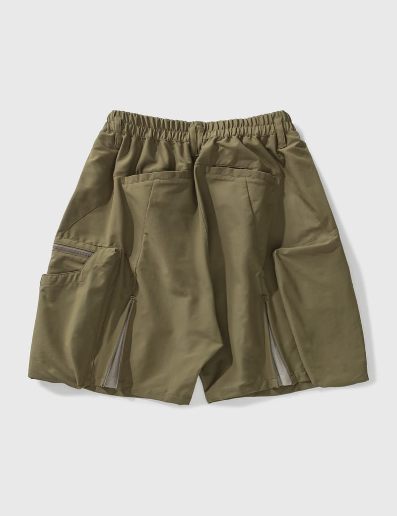 GOOPiMADE - GOOPiMADE® “RM-01” Soft Box Utility Pocket Shorts | HBX
