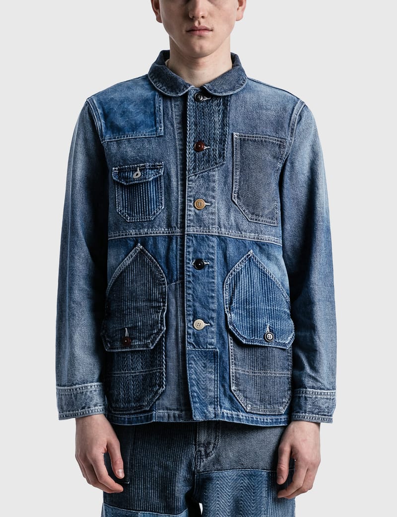 FDMTL - 3 YEAR WASH PATCHWORK COVERALL JACKET | HBX - Globally