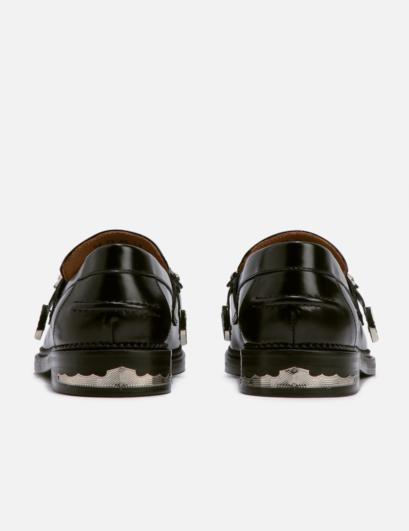 Toga Virilis - Buckled Strap Loafers | HBX - Globally Curated