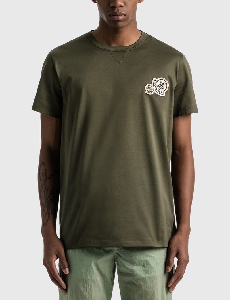 Moncler - ダブル モンクレール ロゴ Tシャツ | HBX - ハイプビースト