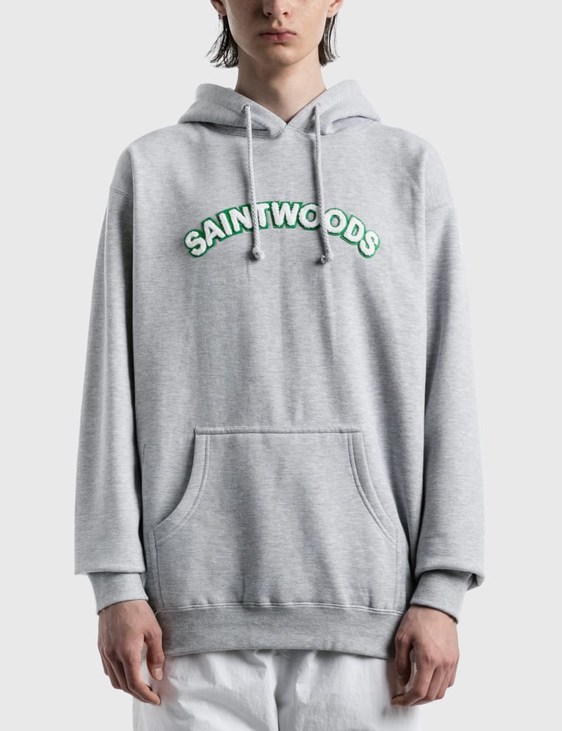Saintwoods - Chenille Patch Hoodie | HBX