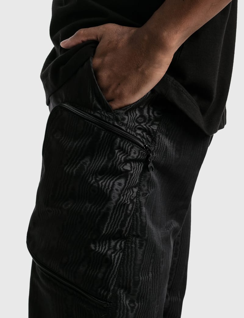 Marine Serre - Cargo Pockets Moiré Pants | HBX - Globally Curated