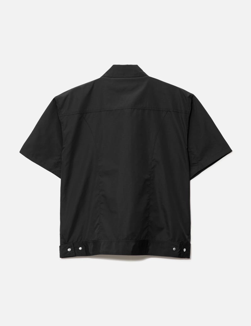 HELIOT EMIL White Asymmetric Deconstructed Shirt Heliot Emil