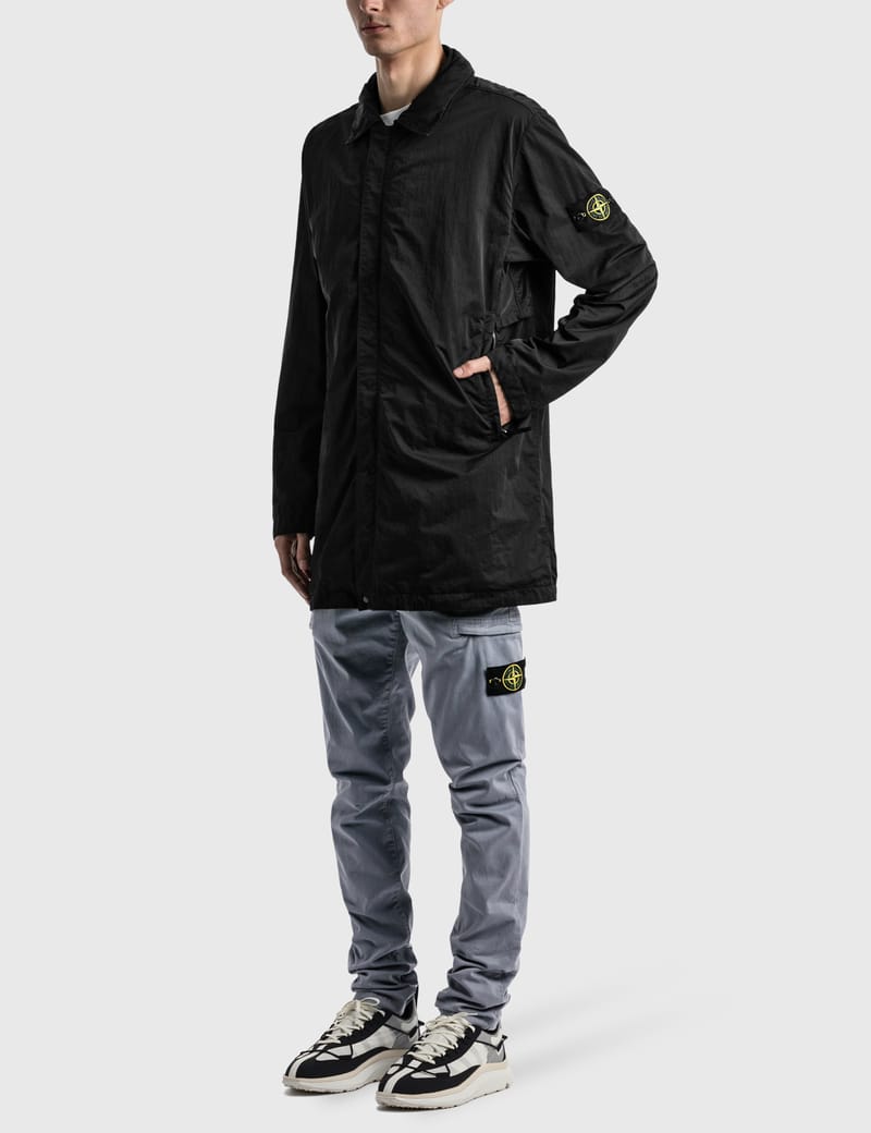 Stone Island - Nylon Batavia-TC Trench Coat | HBX - Globally