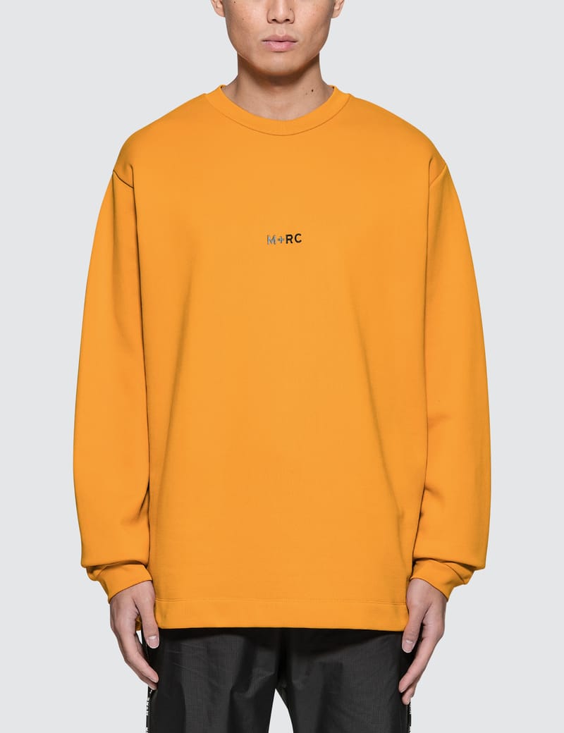 M+RC NOIR store / MRC NOIR Orange Sweatshirt