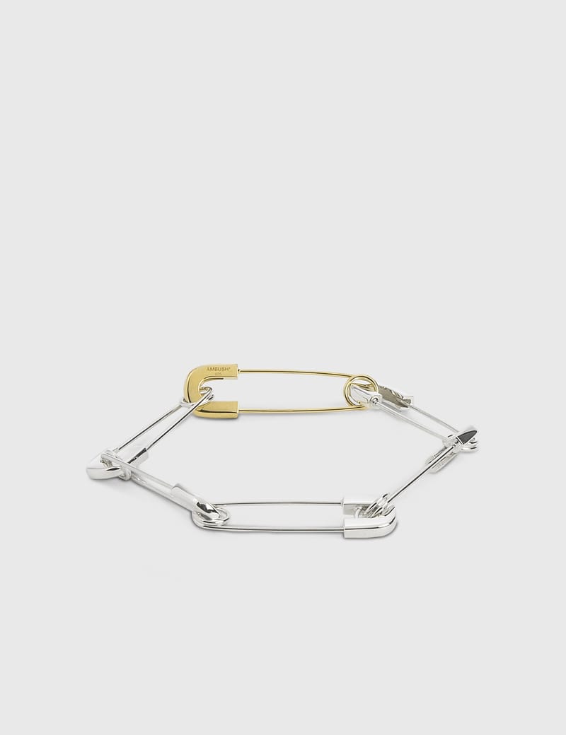 AMBUSH® - Safety Pin Link Bracelet | HBX - Globally Curated