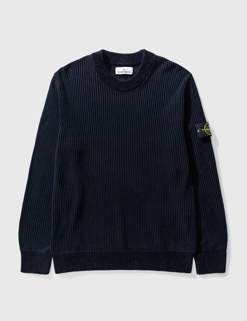 Stone Island - Classic Knit Crewneck Sweater | HBX - Globally