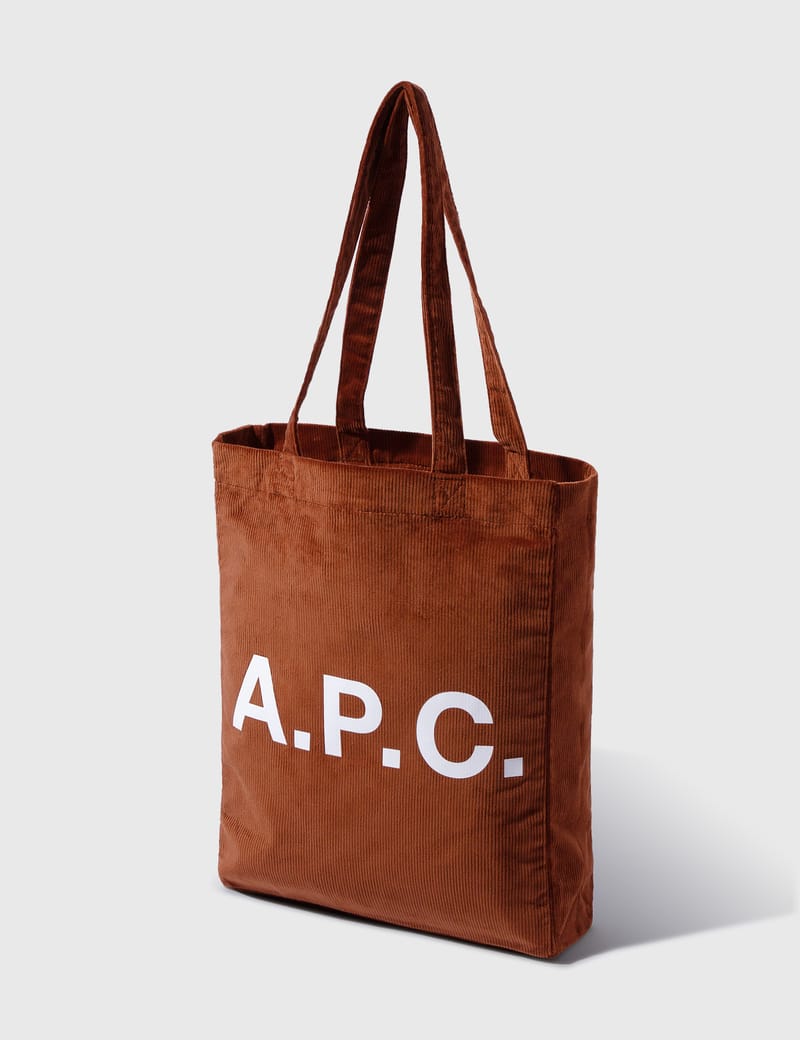 A.P.C. - Lou Corduroy Tote | HBX - Globally Curated Fashion and
