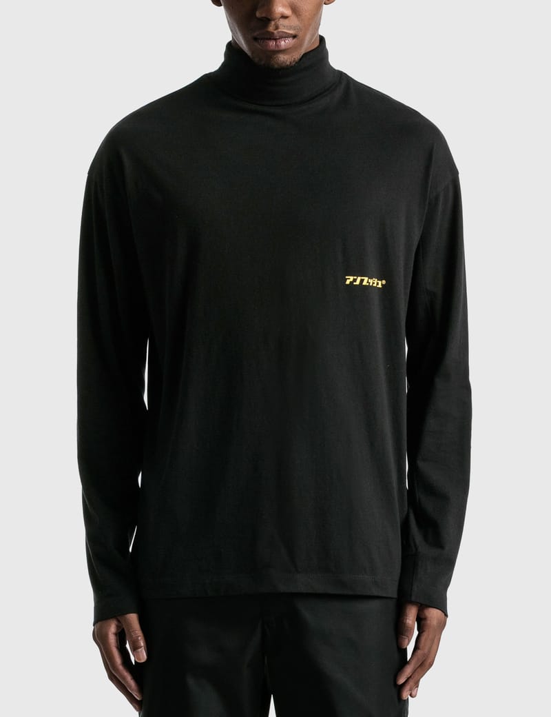 【AMBUSH】ベーシックTシャツ（タートルネック ） AMBUSH® - プリント タートルネック Tシャツ | HBX - ハイプ