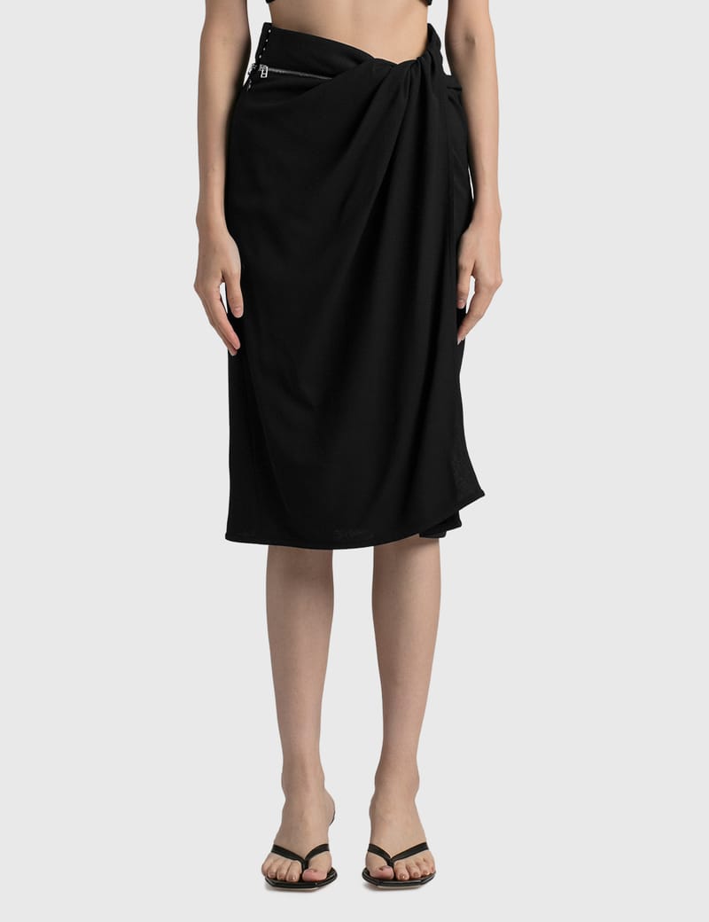 【Jacquemus】 La Jupe Bodri drapedスカート ジャックムス - ラ・ジュープ ボドリ スカート | HBX - ハイプ