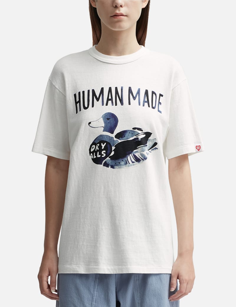 Adidas x Human Made Men Graphic Tee green