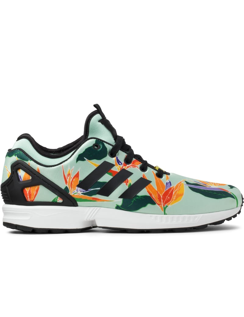 Originals zx flux green and orange hotsell