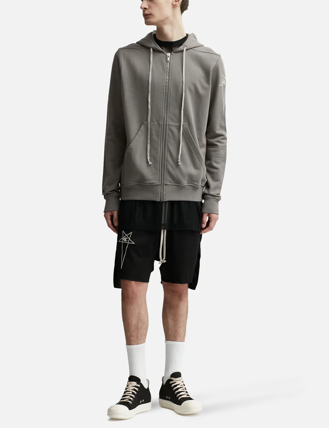 Rick Owens - Rick Owens x Champion Jason's Hoodie | HBX - Globally