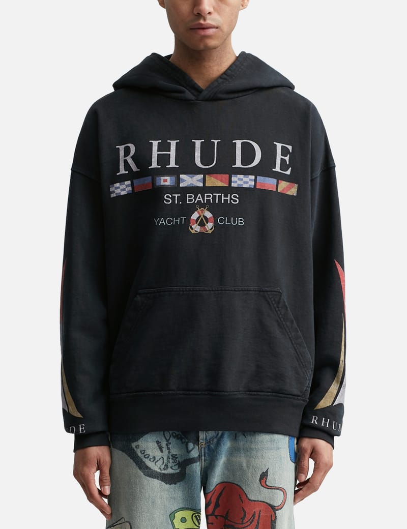 Rhude - Yacht Club Hoodie | HBX - Globally Curated Fashion and