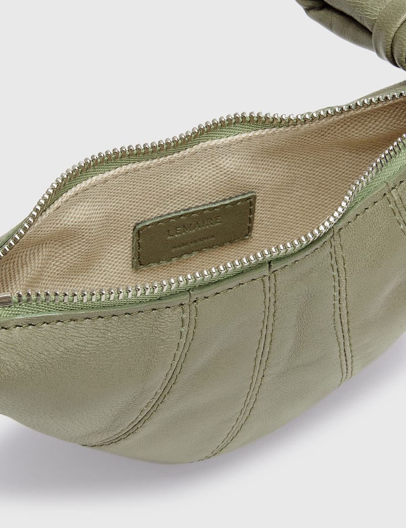 Lemaire - Croissant Coin Purse | HBX - Globally Curated Lemaire - Croissant Coin Purse | HBX - Globally Curated