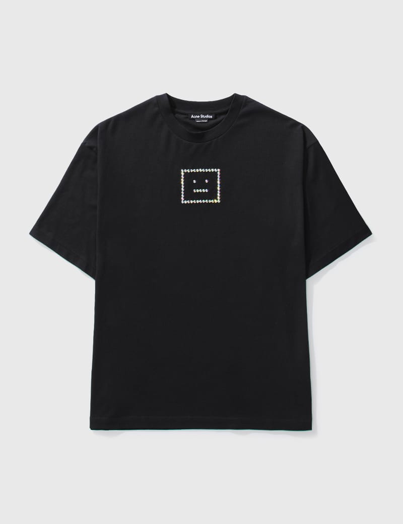 Acne Studios - フェイス ロゴ Tシャツ | HBX - ハイプビースト