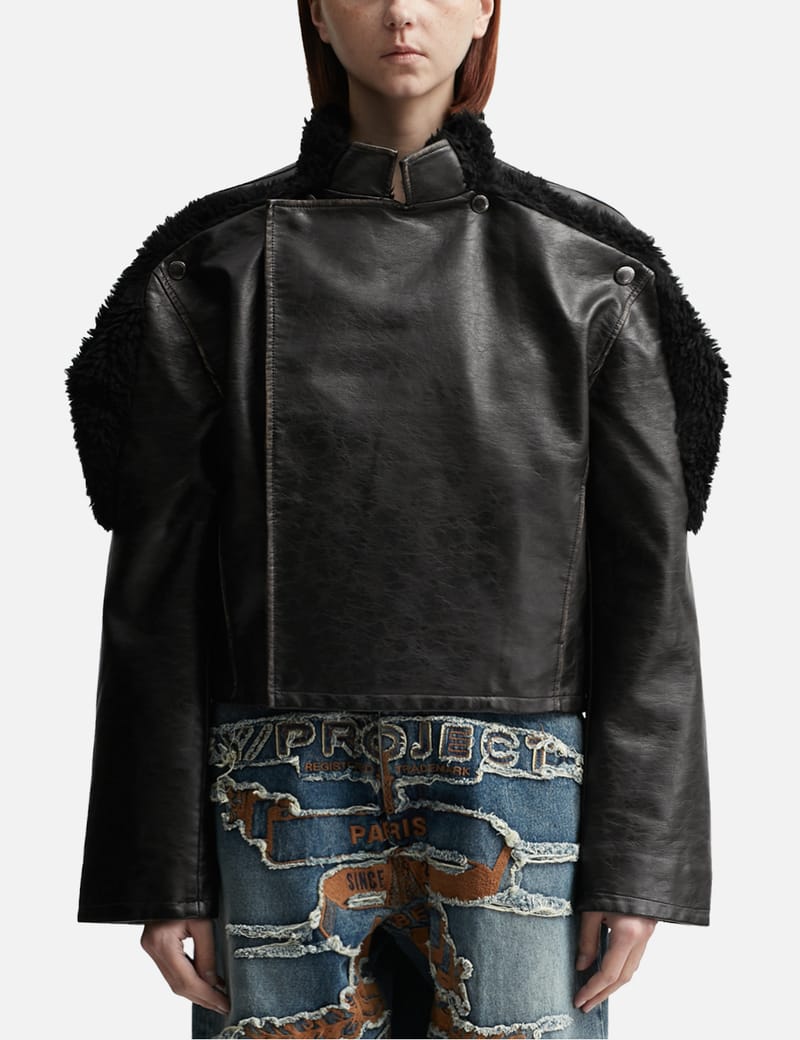 Y/PROJECT - Collapsed Shoulder Jacket | HBX