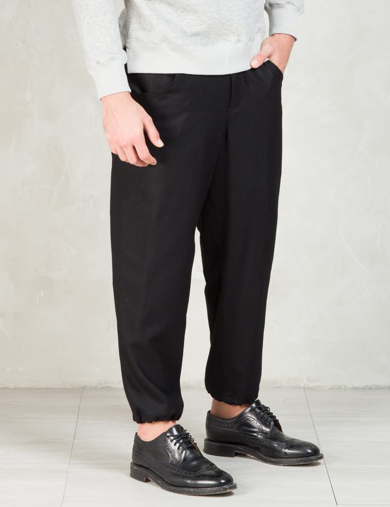 Sasquatchfabrix. - Black Dress Military Pants | HBX - Globally