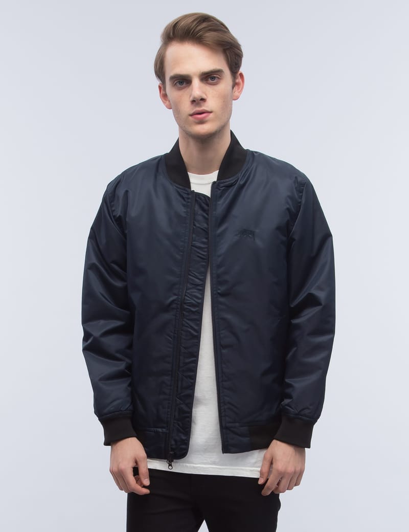 Stussy flight discount satin bomber