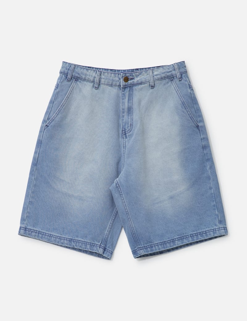 【Thug Club】Double Knee Denim Shorts◆ THUG CLUB - DOUBLE KNEE DENIM SHORTS | HBX - Globally