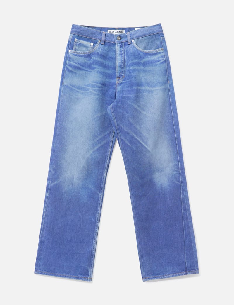 パンツ our legacy 24aw third cut concrete twill Our Legacy - Third Cut Concrete Chain Twill