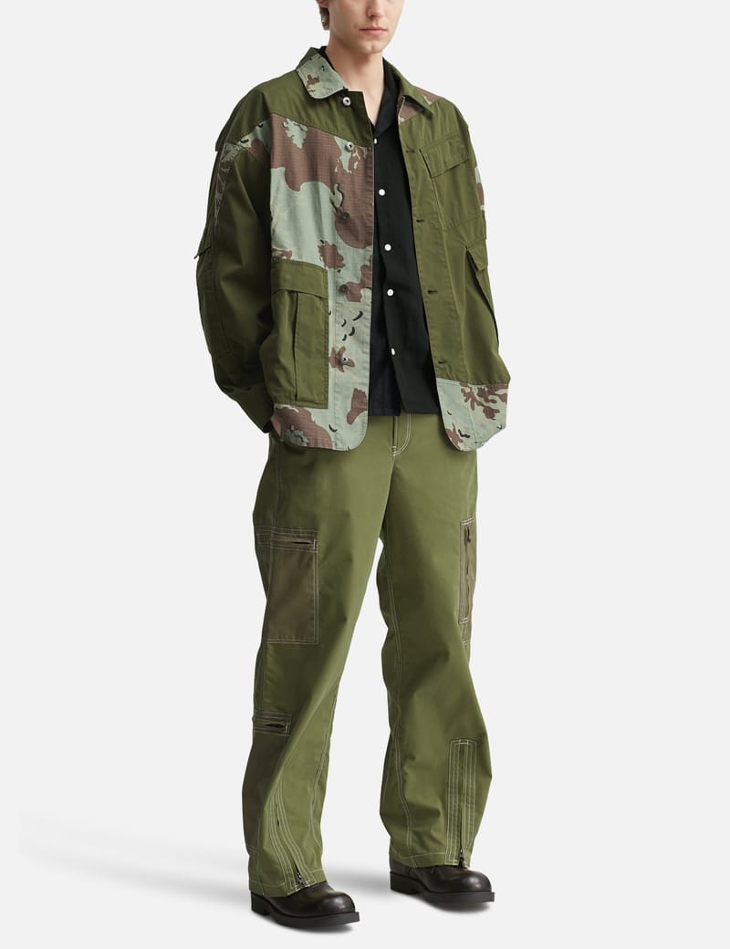 NÒMARHYTHM TEXTILE NÒMARHYTHM TEXTILE x Needles Rebuild Coverall