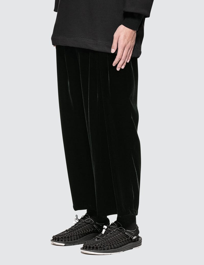 Sasquatchfabrix. - Velvet Wide Pants | HBX - Globally Curated