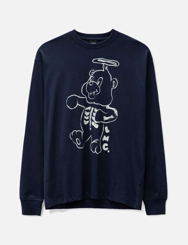 Tシャツ・カットソー LMC 3D BEAR SWEATSHIRT light olive 0LM23SSW101LOV tshirt-3-1-473c8.jpg?fit=max&w